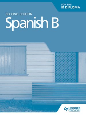cover image of Spanish B for the IB Diploma Grammar and Skills Workbook